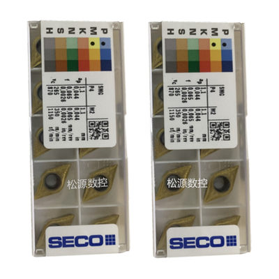 DCMT11T308-F1 CP500 TP1030 TP1020 山高数控刀片 SECO前扫刀