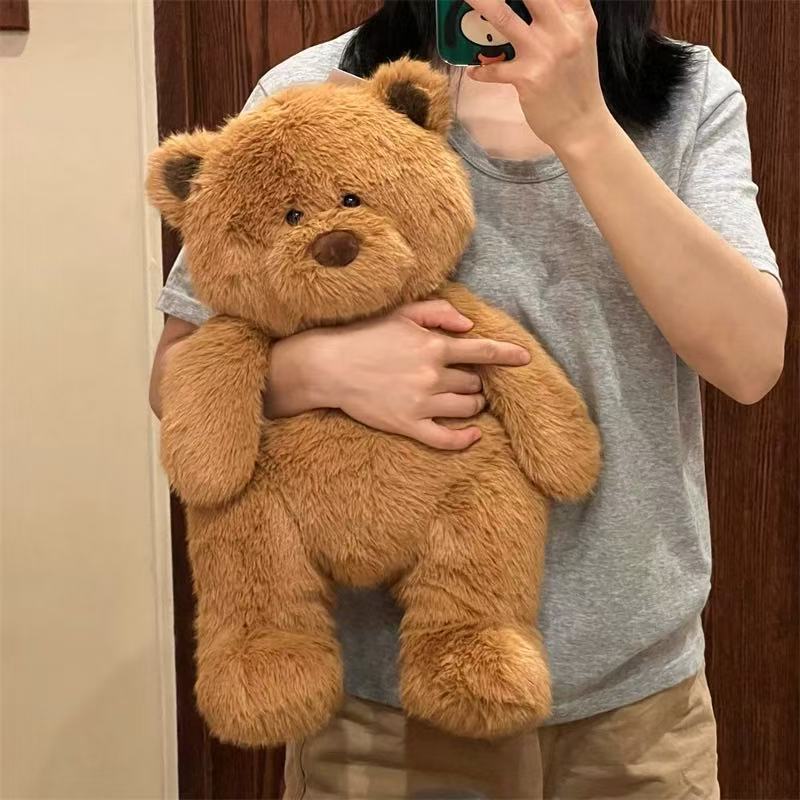 可爱泰迪小熊毛绒玩具公仔巴塞罗熊玩偶棕色安抚小熊娃娃生日礼物