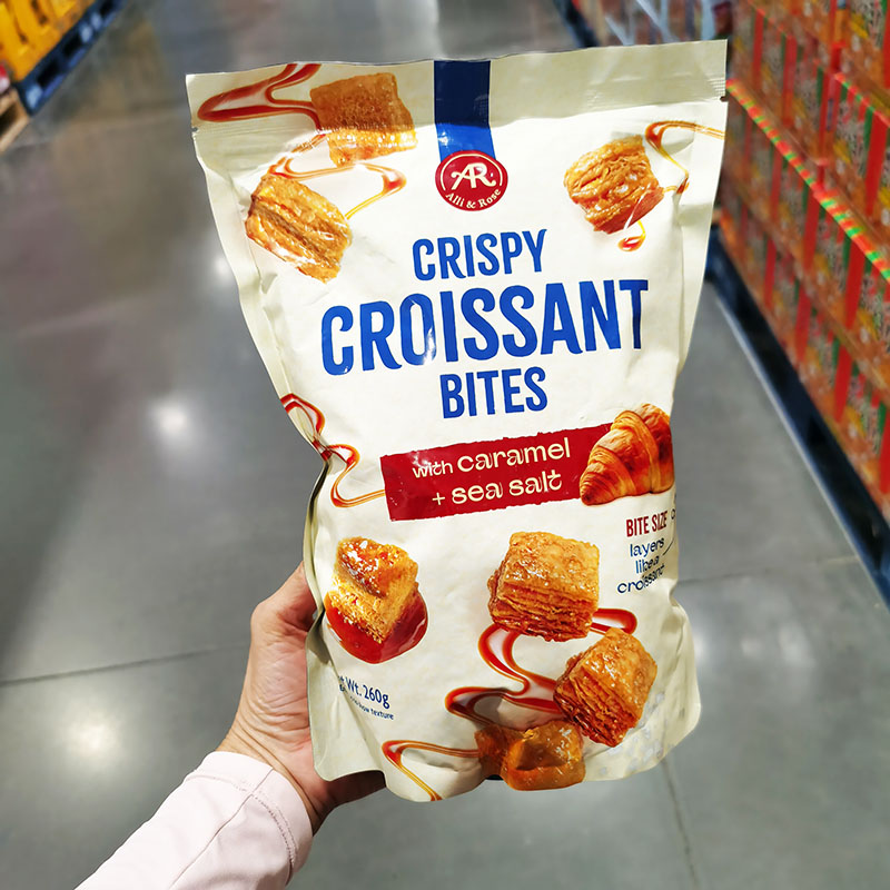 开市客代购 泰国进口海盐焦糖风味可颂260g 休闲零食香酥糕点