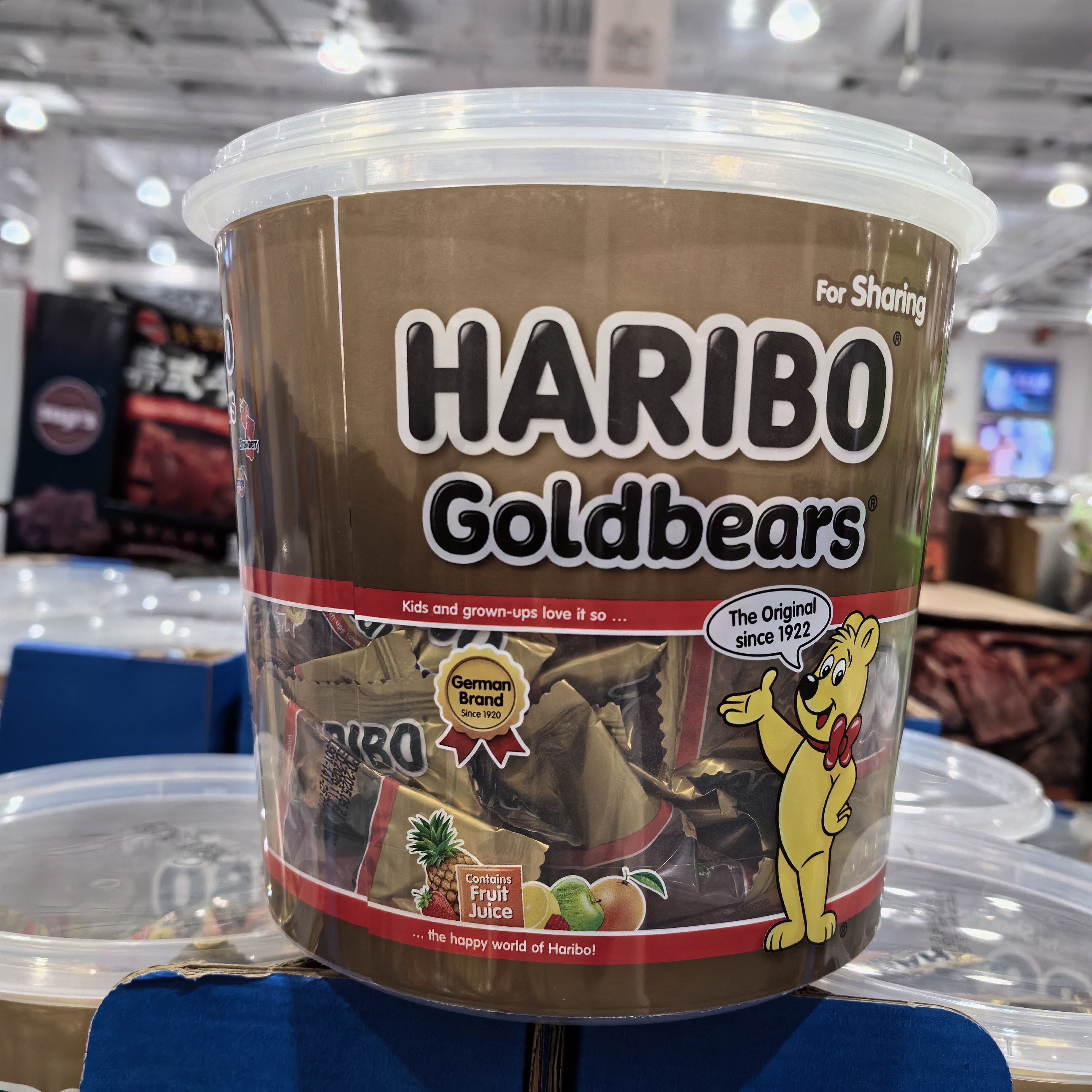 开市客代购 哈瑞宝金熊橡皮糖(混合水果味)1kg