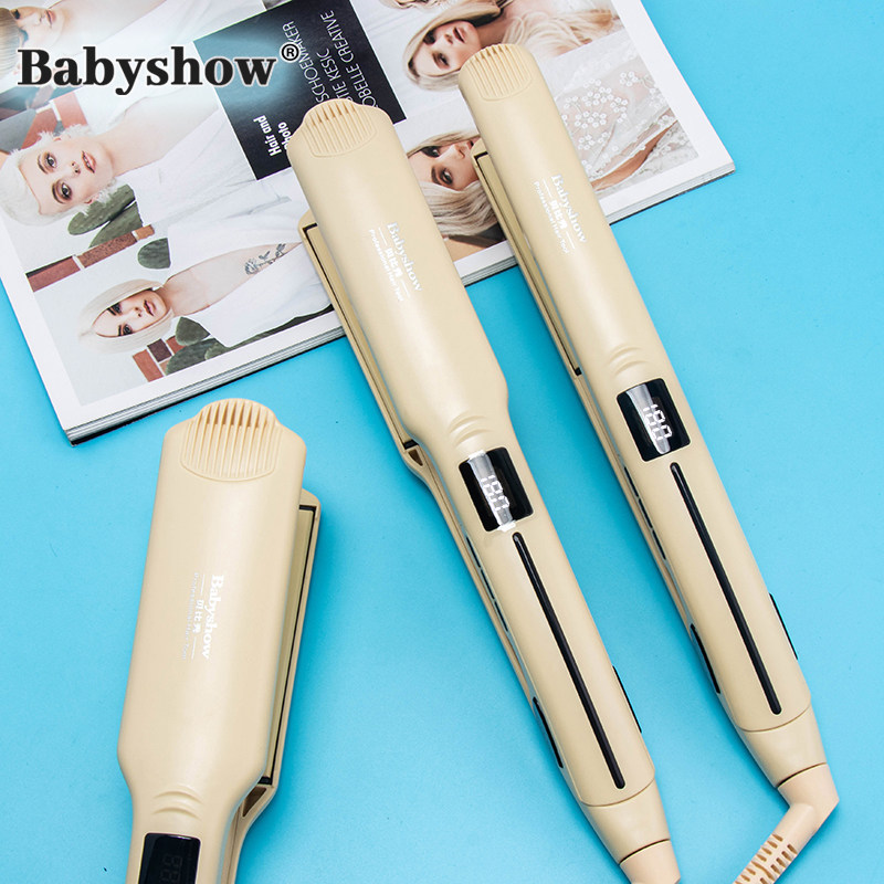 Babyshow负离子电夹板直卷发两用造型恒温专业美发护发夹板发型师
