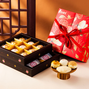 台湾特产老太阳堂太阳饼御丹波蛋黄酥喜饼糕点传统过新年伴手礼盒