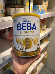 进口2罐一箱 包税原装 直邮德国BEBA至尊2段贝巴婴幼儿配方奶粉 包邮