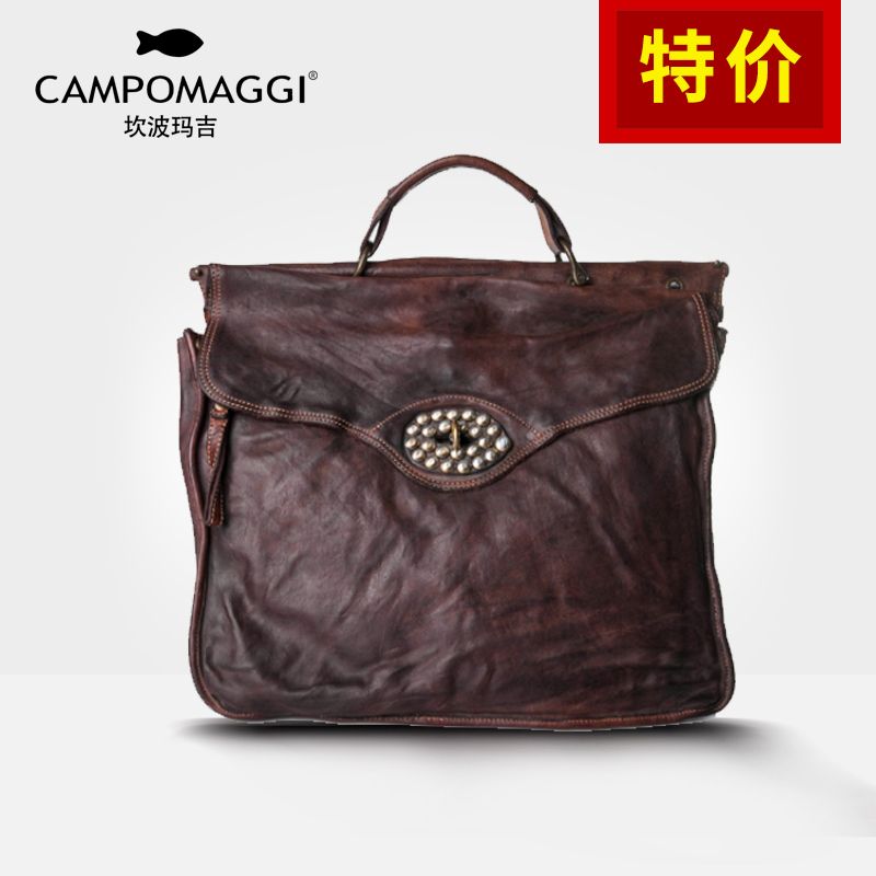 Campomaggi¿²²¨Â꼪 Òâ´óÀû¸´¹Å ÊÖ¹¤Å£Æ¤Ã¶¤µ¥¼çб¿ç°ü