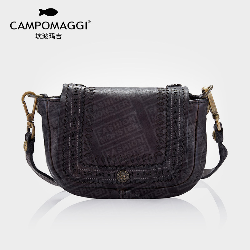 Campomaggi¿²²¨Â꼪Òâ´óÀû¸´¹ÅÊÖ¹¤Å£Æ¤ïοÕÏâ±ßÊÖÌáб¿æ°ü(Ñü°ü)