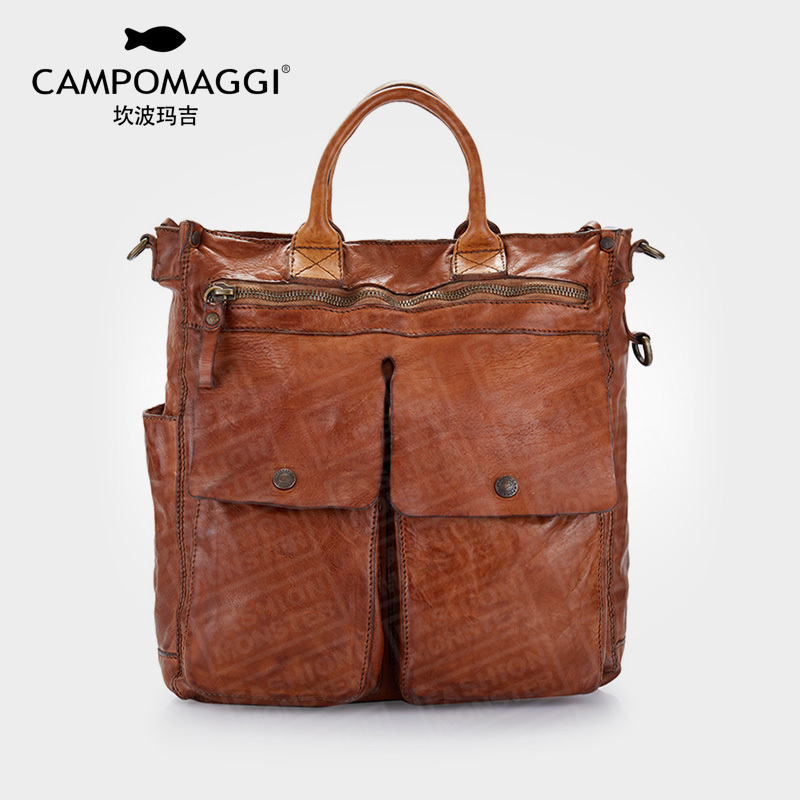 Campomaggi¿²²¨Â꼪Òâ´óÀû¸´¹Å×ö¾ÉÊÖ¹¤Å£Æ¤Íâ´ü×°ÊÎÊÖÌáб¿æ°ü