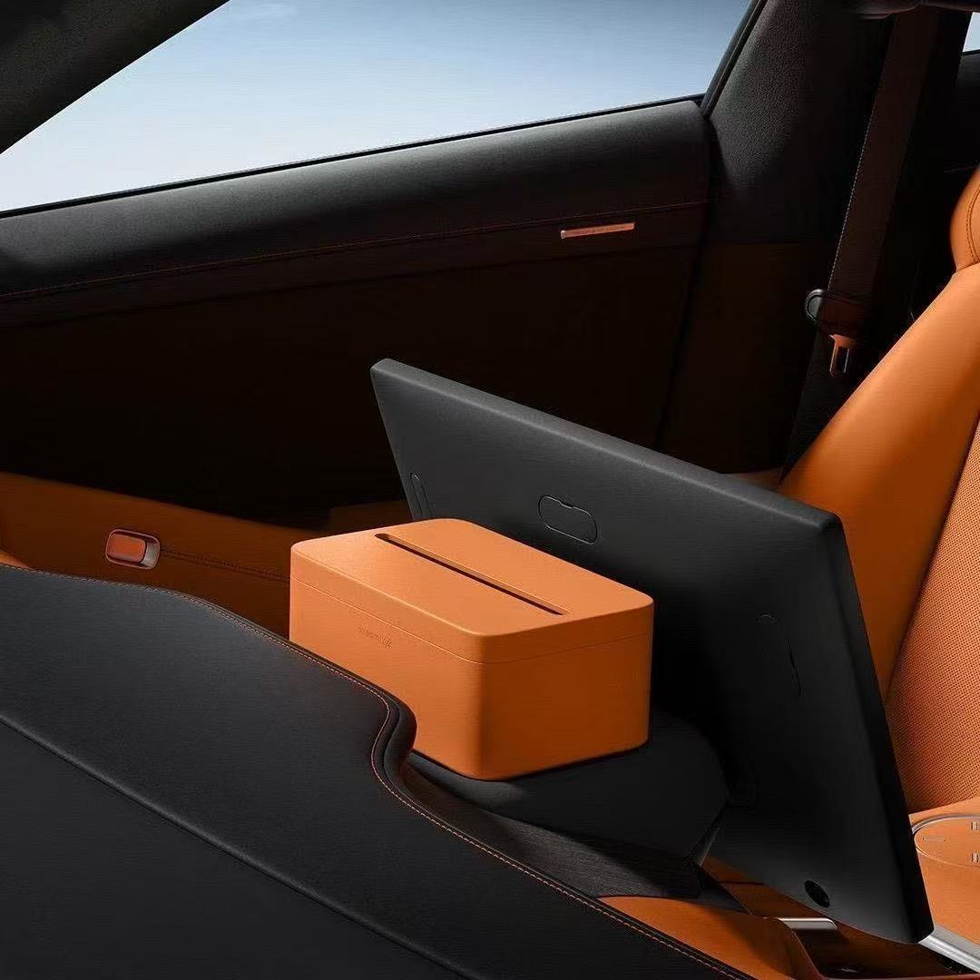 车规级纸巾盒适配小米YU7同款冰箱磁吸精致高级硅胶防晒不老化脆