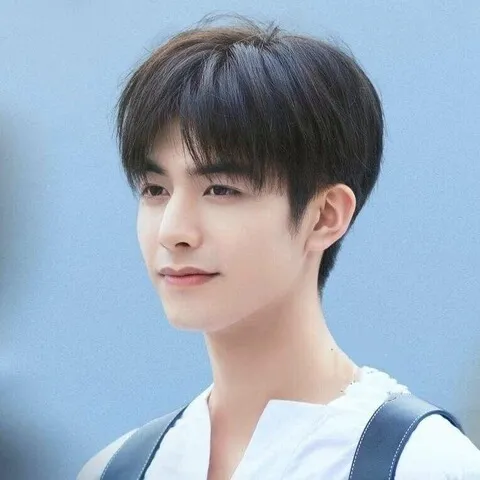 网红刘海假发短发蓬松一件工厂中分男士现货韩版自然