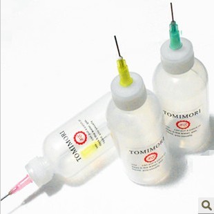 点胶瓶 松香水瓶 酒精瓶  针头瓶50ML带针头点胶瓶 尖嘴软胶瓶