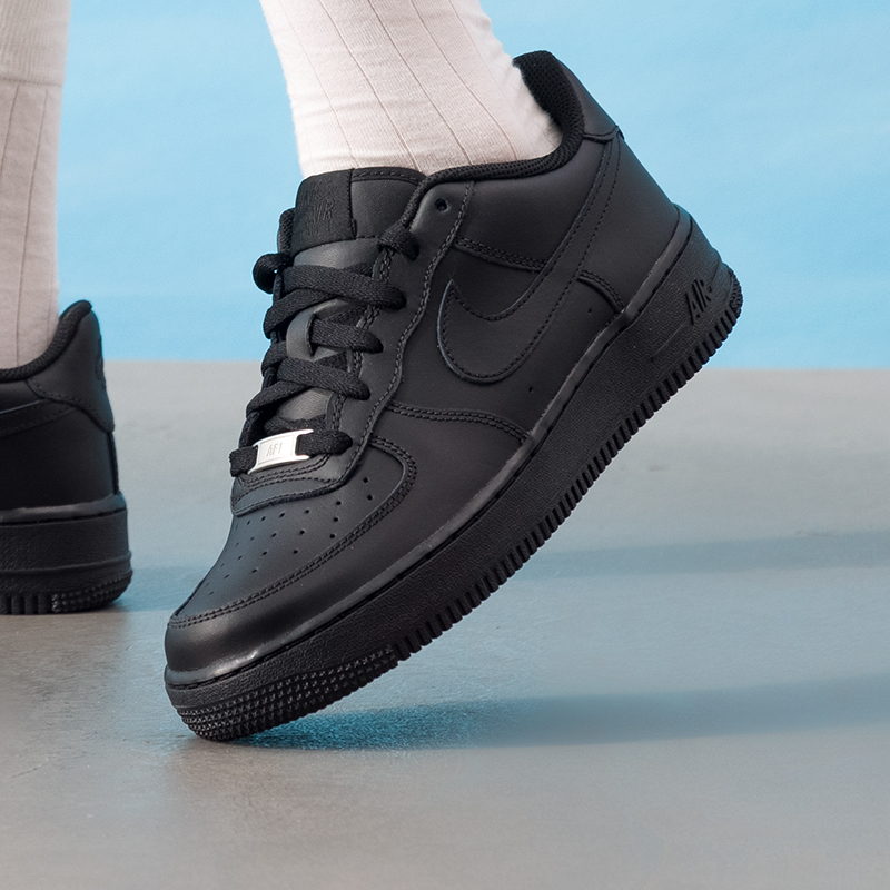 Nike耐克官网AF1板鞋女鞋2025新款运动鞋低帮厚底轻便黑色休闲鞋