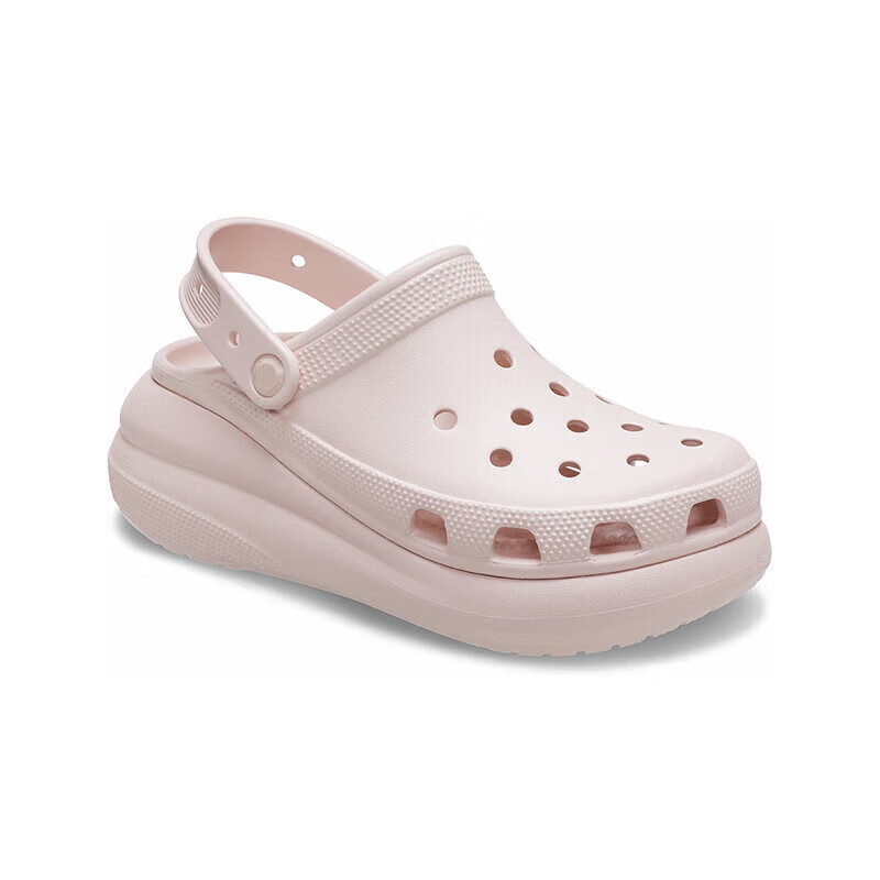 卡骆驰crocs洞洞鞋女鞋2025春季新款厚底泡芙鞋凉鞋沙滩鞋207521