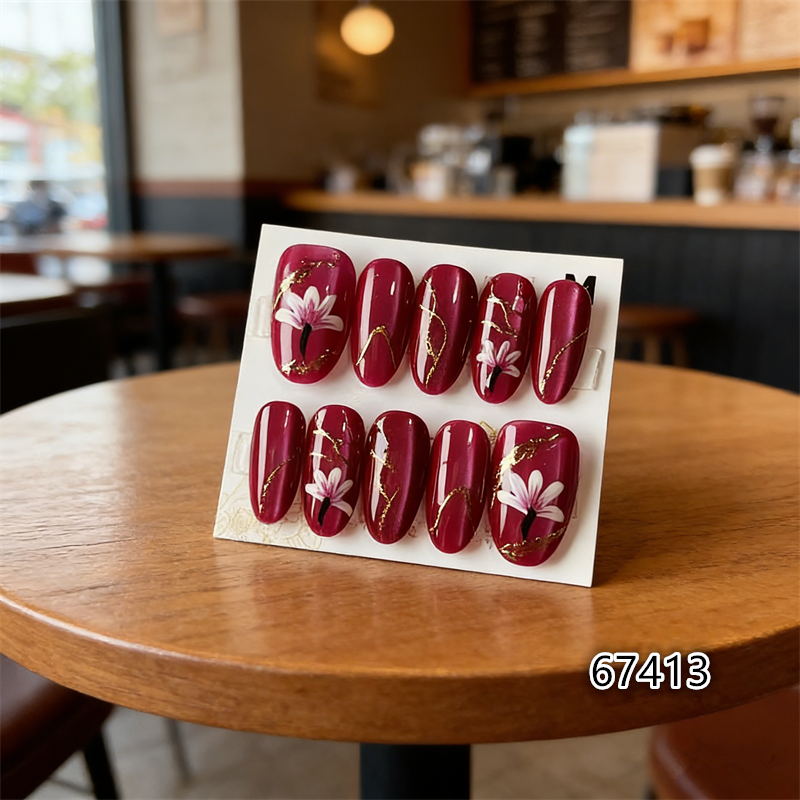 【A43】中椭圆M号 穿戴甲美甲光疗甲指甲片新娘甲假指甲贴片,彩妆/香水/美妆工具,指甲装饰,淘宝优惠券,粉丝福利购,淘宝优惠卷