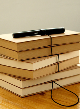 依相随超厚本子手绘涂鸦手帐日系空白复古牛皮纸记事记账创意画本