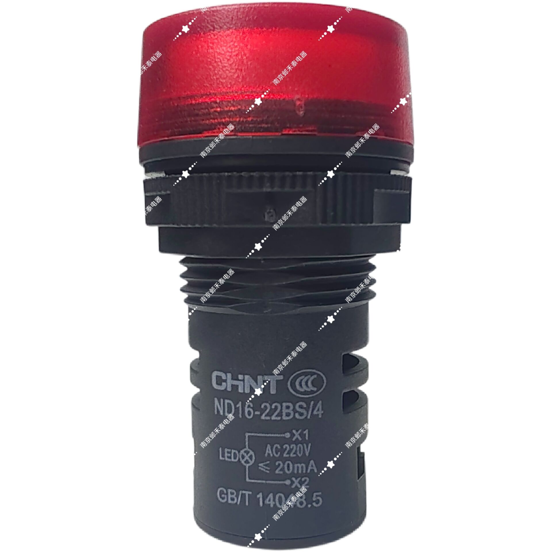 분전함 패널 220V 표시 LED 신호등 ND16-22BS|4 표시등 380V 개구부 22