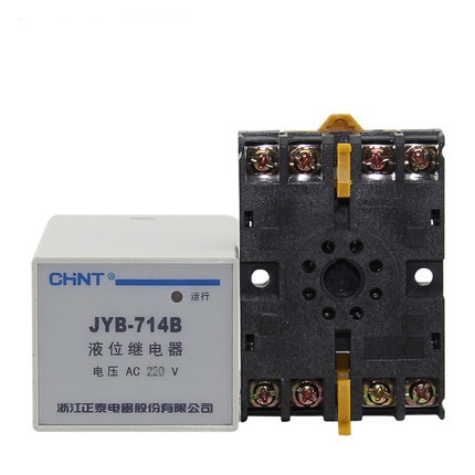 正泰 液位继电器 水位控制器 JYB-714B 220V 380V 带底座带动作指 五金/工具 其它仪表仪器 原图主图