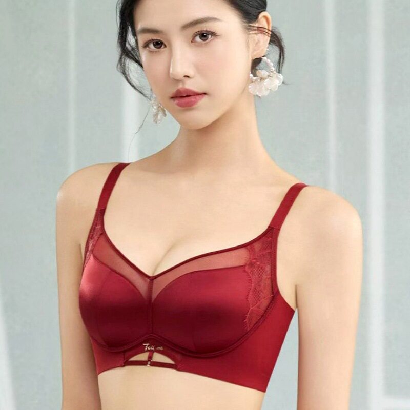 俏丹莉内衣9519无钢圈双皮奶少女文胸