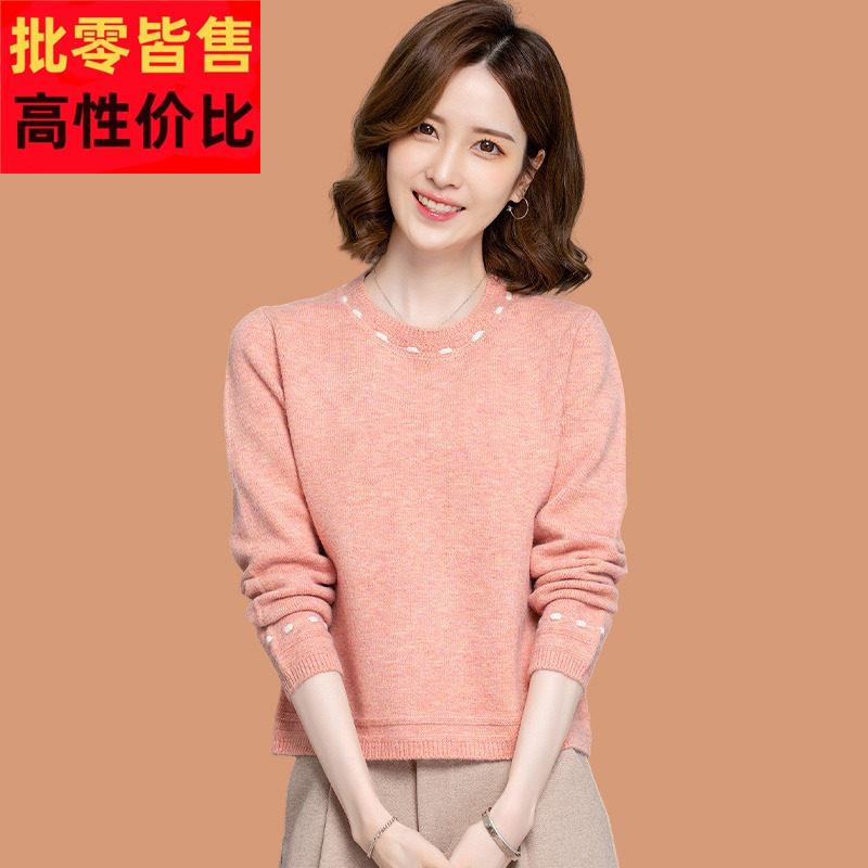 小个子羊毛打底衫配裙子短款上衣今年流行宽松毛衣女秋冬2025爆款