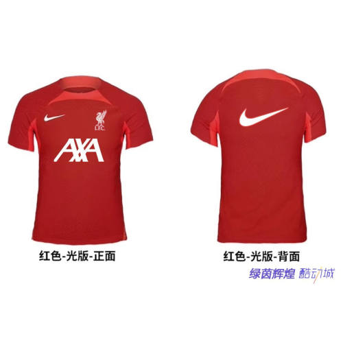 DR0668耐克NIKE ADV利物浦DIY足球训练比赛服短袖运动T恤球衣