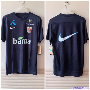 BV6709耐克NIKE足球比赛服DIY哈兰德挪威法国训练短袖T恤IB8640