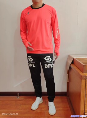 CP23D07潮牌足球狗soccer junky速干运动休闲T恤长袖训练防晒服