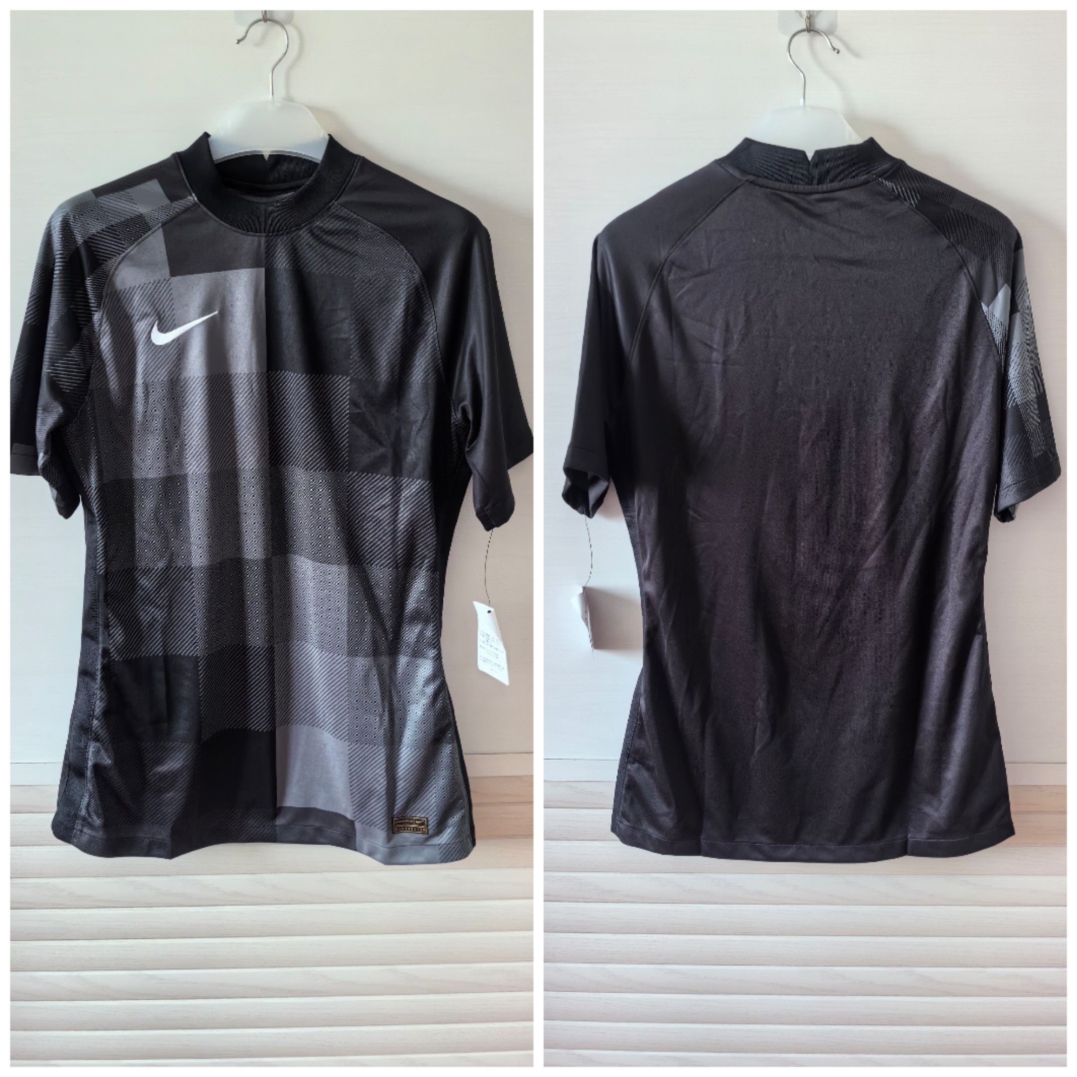 正品耐克NIKE球员版守门员服印号王大雷门将服短袖光板组团购球衣
