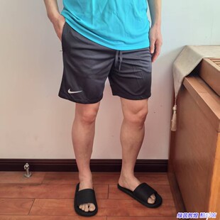 DX5811-064正品耐克NIKE中超训练带拉链口袋速干足球比赛出行短裤
