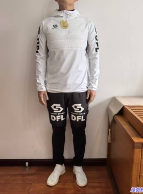 SJ24973足球狗soccerjunky潮牌运动训练连帽外套加棉休闲针织卫衣