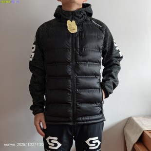 SJ25D30足球狗soccer 连帽棉衣休闲运动训练棉服外套 junky冬季