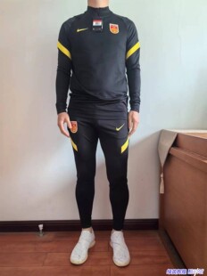 CD9936球员版NIKE耐克国足收腿裤中国国家队半拉链足球训练套装