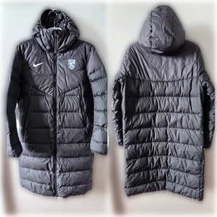 DM2425耐克NIKE球员版足球训练中超武汉三镇冬季加长羽绒服大衣