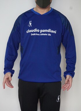 CP19512运动潮牌SoccerJunky足球狗长袖套头速干男T恤上衣训练服