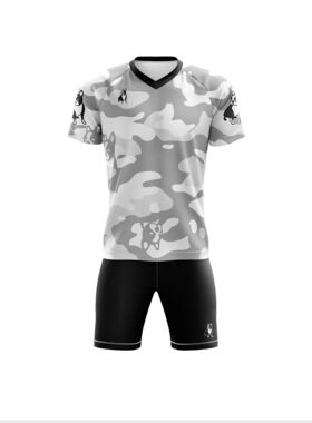 SJ20411足球狗soccer junky光板组队印号球衣短袖比赛服套装球服