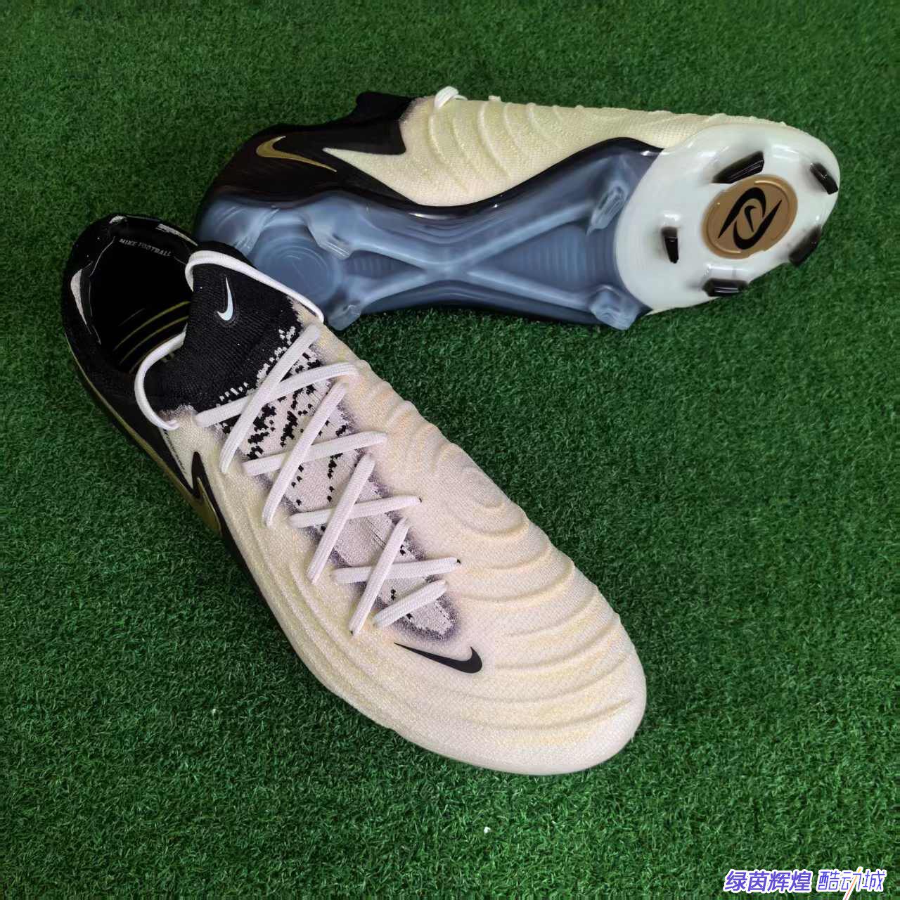 FQ8925-100耐克NIKE GX II波产球员版高端FG胶钉天然草低帮足球鞋