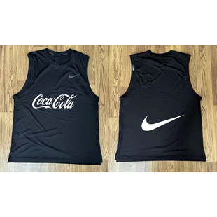 正品耐克NIKE休闲无袖坎肩DIY足球田径篮球夏季运动背心训练T