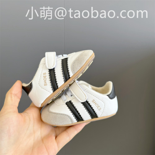 新款0-1岁宝宝防滑透气学步鞋