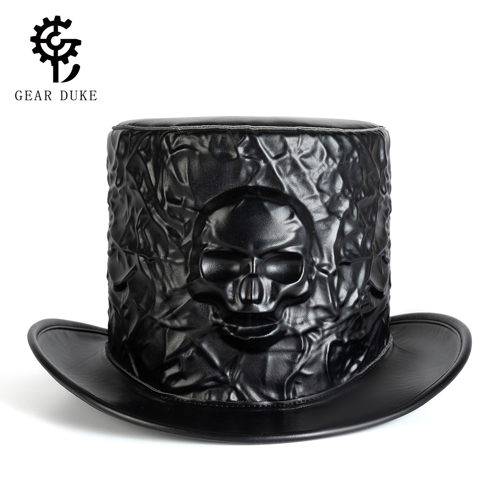 正版跨境热卖宫廷哥特魔术帽暗黑绅士礼帽派对cosplay演出道具舞