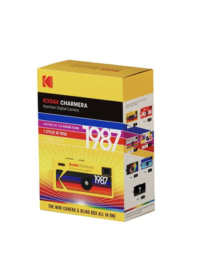 现货柯达Kodak Charmera钥匙扣1987迷你玩具数码相机CCD盲盒