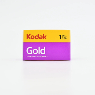 36张美国柯达金kodak经典 GOLD200度135彩色胶卷负片保质期远期
