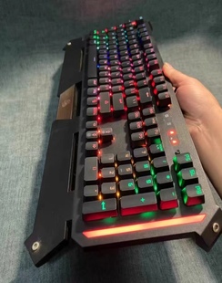 正品双飞燕血手幽灵F270N网吧版光轴机械键盘有线混光ol电竞吃鸡