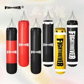 填充高弹防爆吊沙袋沙包超纤真皮实心配置齐全可定做武馆拳击散打