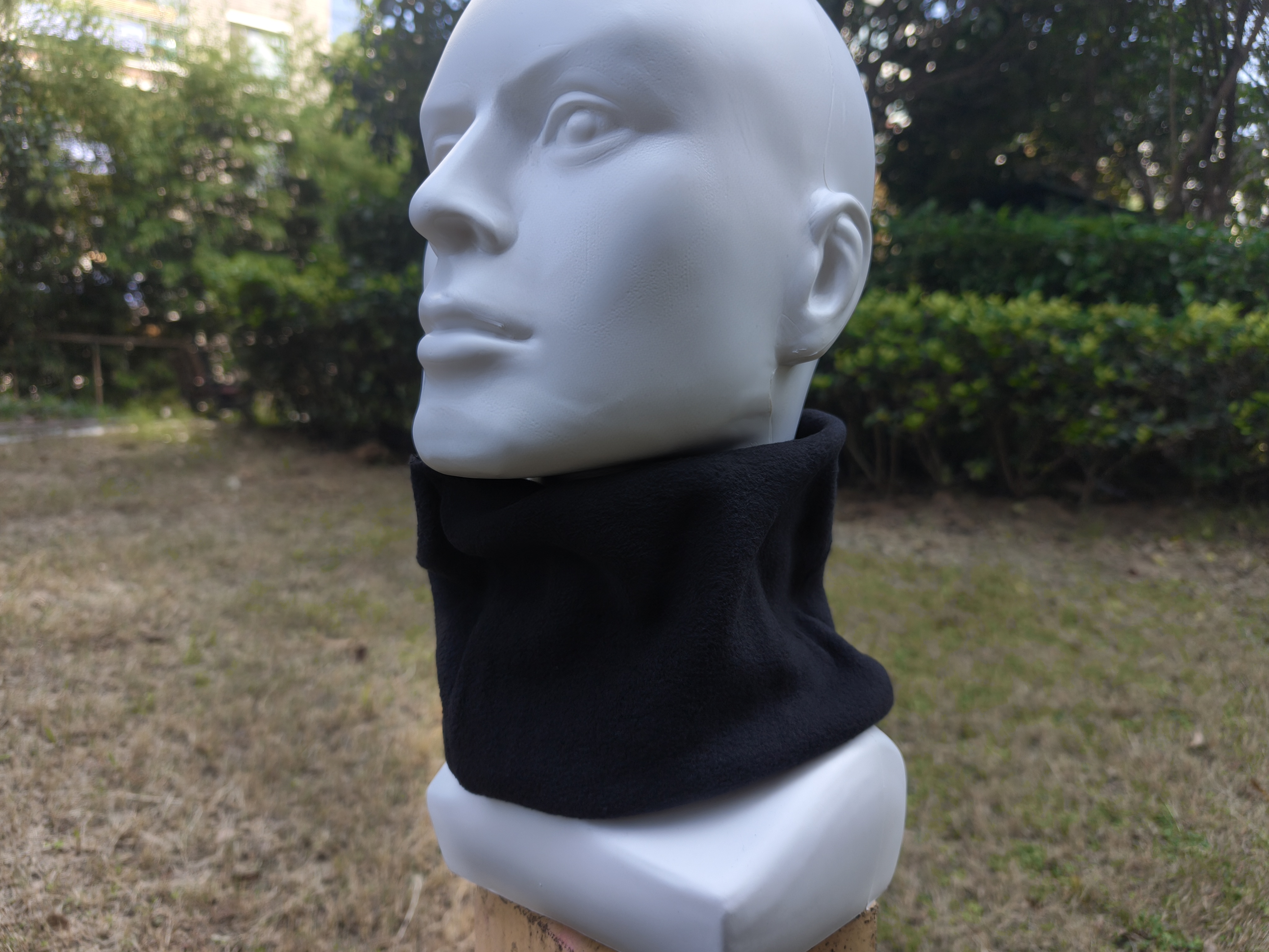 d307欧洲单颈部防寒多功能脖套保暖骑行滑雪围脖抓绒面罩