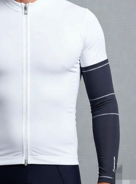 d186d187瑞典秋冬naka抓绒保暖高弹骑行袖套自行车臂套抓绒腿套