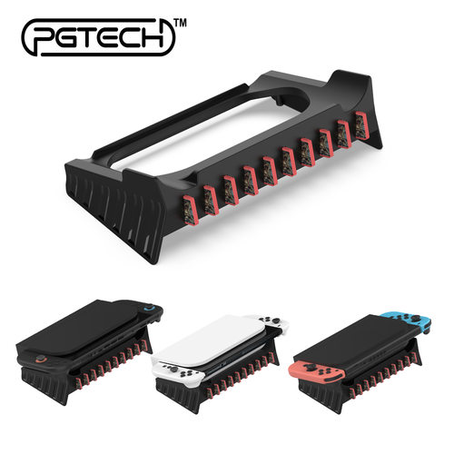 Switch2主机底座平放收纳架Switch/OLED通用斜放支架可收纳游戏卡