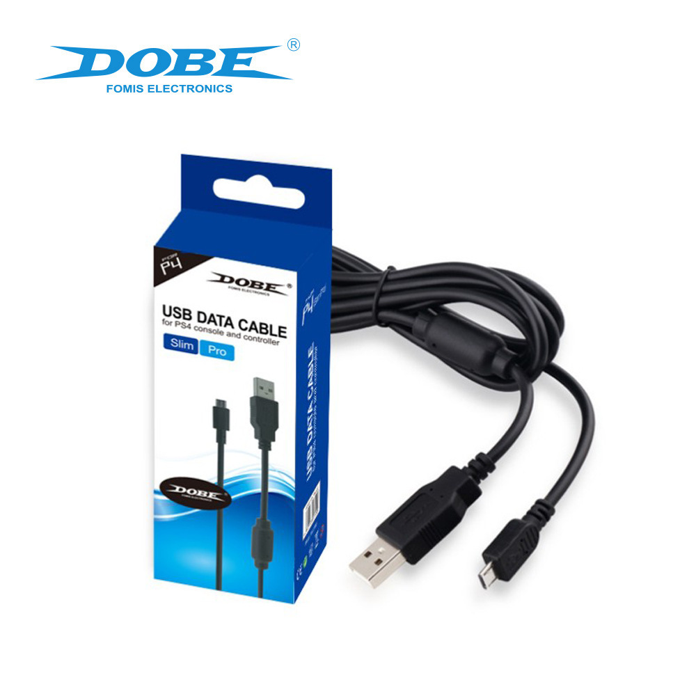 PS4/Slim/Pro USB数据线 PS4无线手柄充电线 线长1.8米带磁环