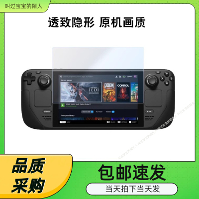 主机保护膜防指纹贴膜2片装