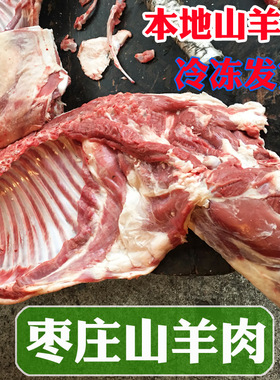 枣庄山羊肉做羊肉汤山东山地农家散养本地羊排羊腿肉现杀现发新鲜