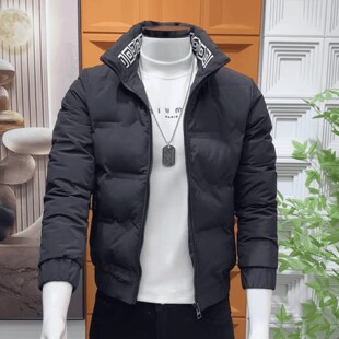 冬季新款棉服加厚保暖男士外套时尚韩版修身显瘦休闲百搭潮牌棉衣