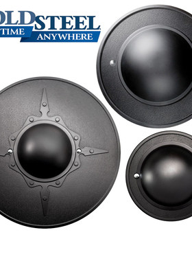 美国冷钢ColdSteel迷你盾牌儿童盾小圆盾防身耐用防暴防刀砍训练