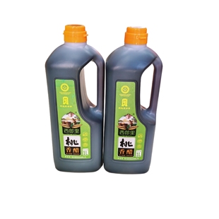 深州西朗里桃香醋甜口醋纯粮酿造实惠家用装1L*2桶 衡水特产