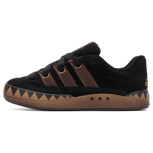 Adidas阿迪达斯三叶草Adimatic低帮复古女鞋鲨鱼面包板鞋 JR8034